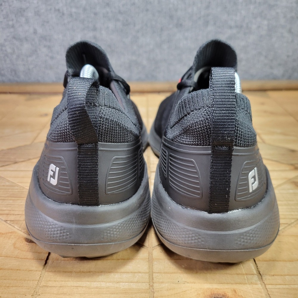 Footjoy Flex XP Men's Size 8 M Black‎ Mesh Spikeless Golf Shoes 56271 - Picture 7 of 13